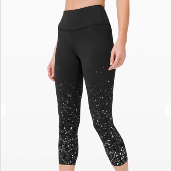 LULULEMON LEGGINGS SPEED WUNDER MR CROP 23” black - Picture 3 of 8